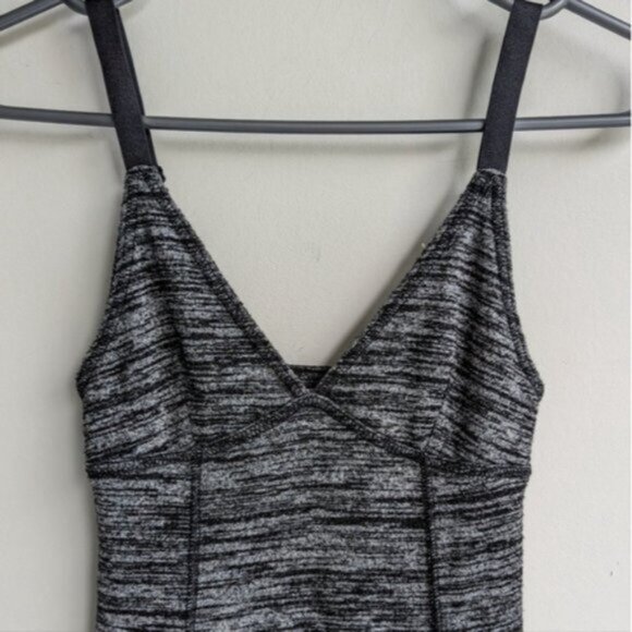 Aritzia Wilfred heathered gray Jasmine bodysuit - Picture 5 of 6